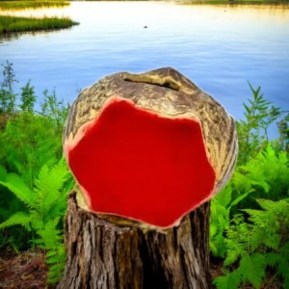 Vintage Ceramic Owl Votive Candle Holder Lantern Patio Light 1970's Granny Core - Picture 3 of 3